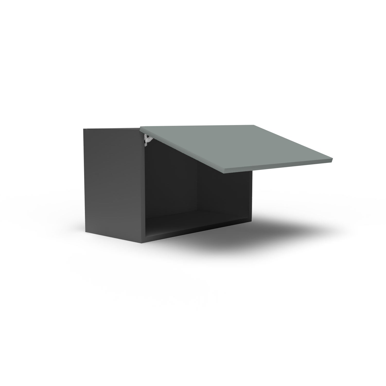 Meuble de cuisine haut - porte horizontale
