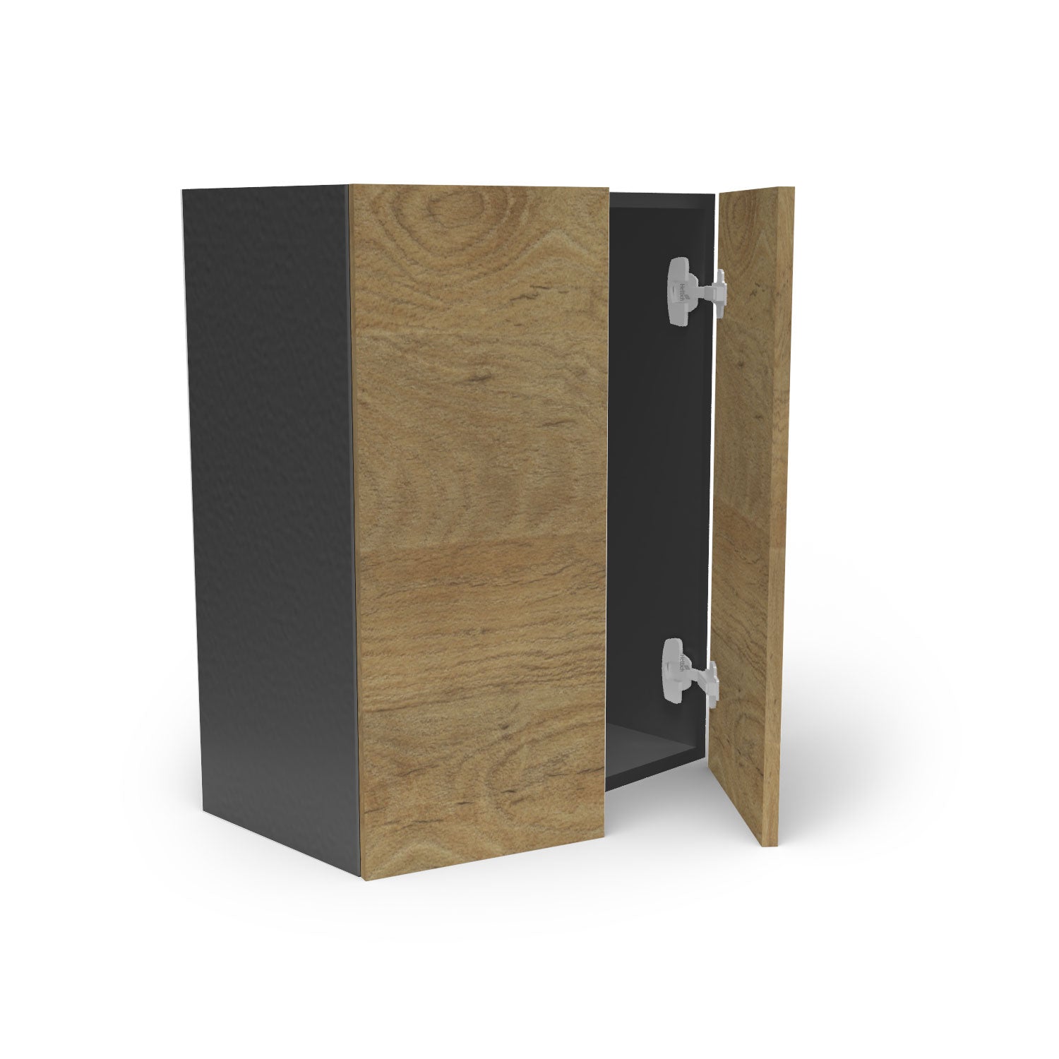 Meuble de cuisine haut - porte fini bois
