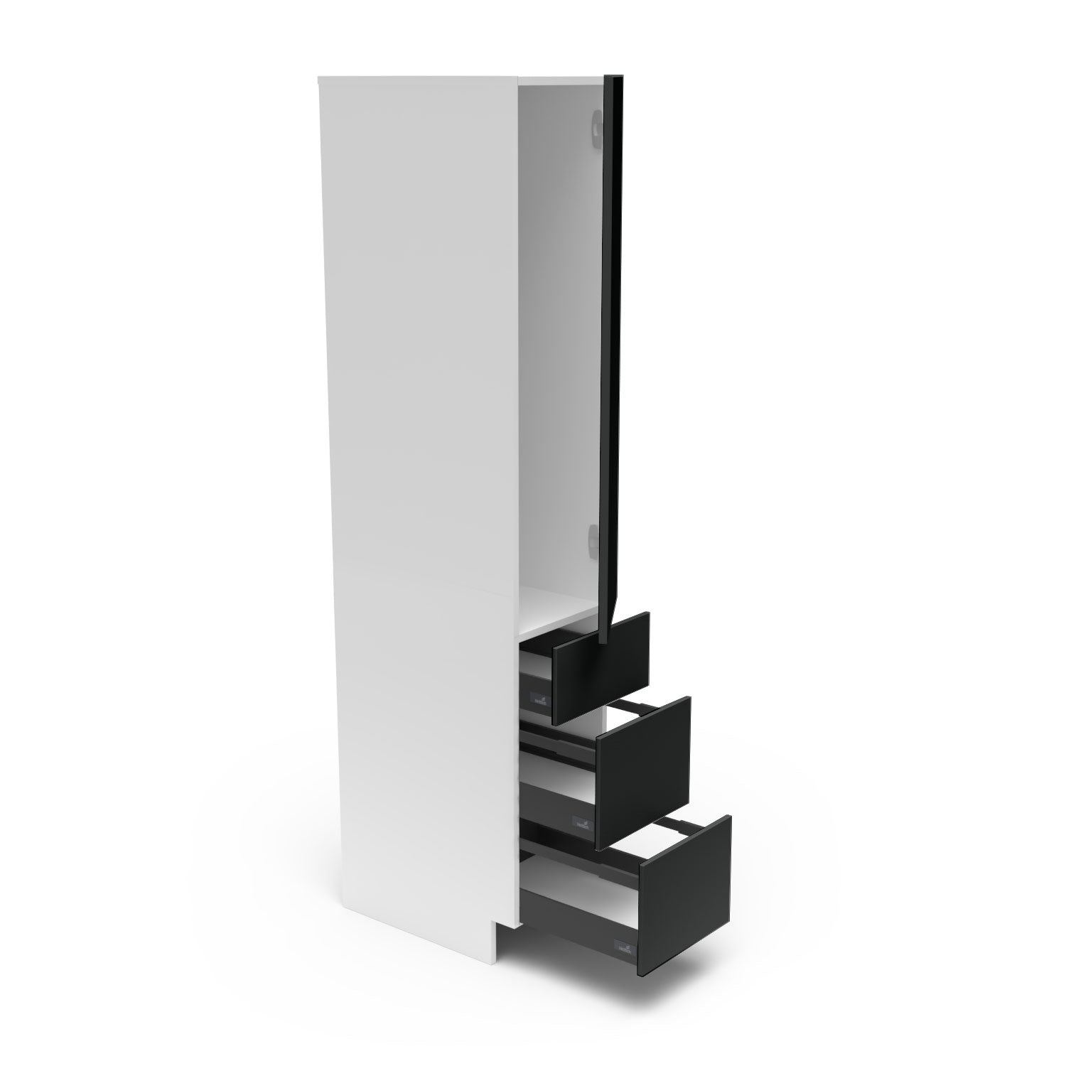 Meubles de cuisine pleine hauteur - porte / tiroir