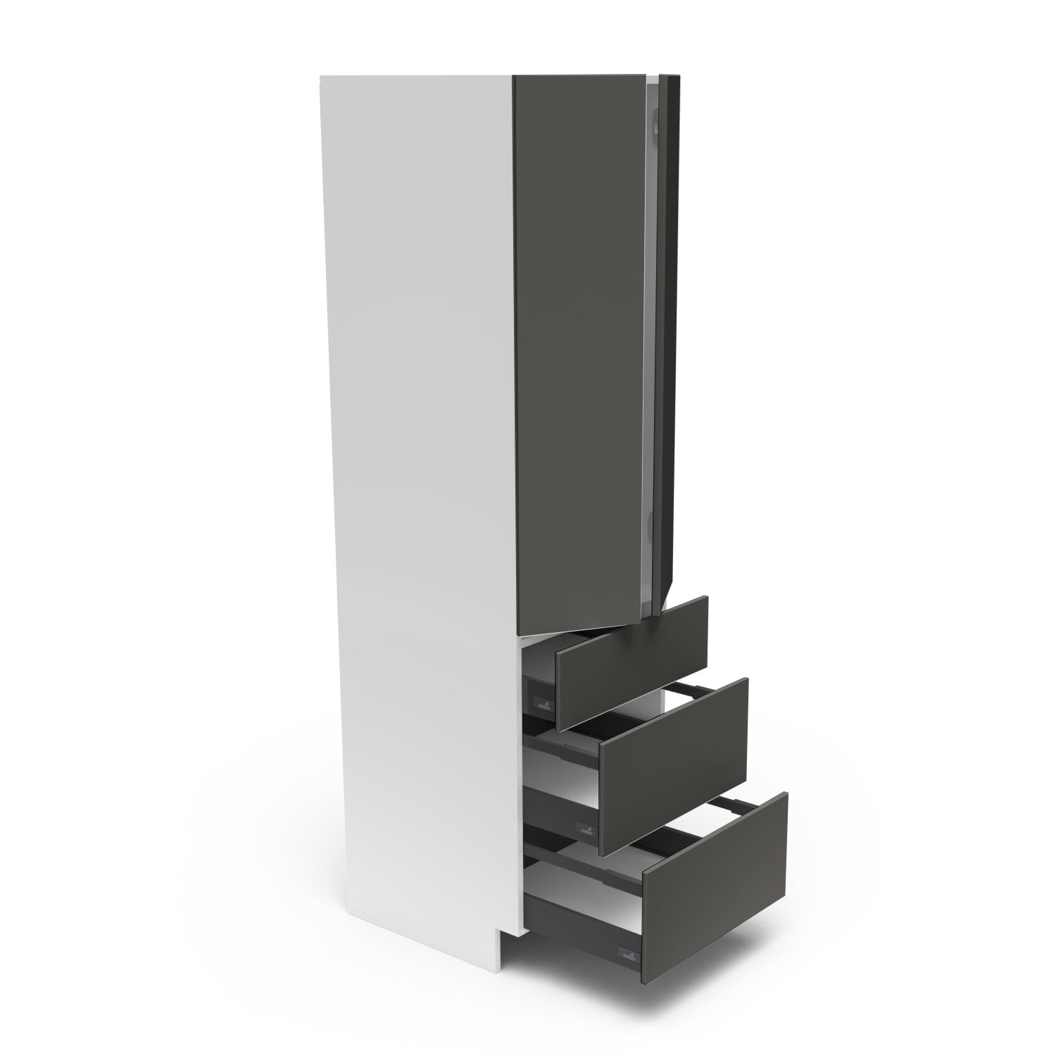 Meubles de cuisine pleine hauteur - porte / tiroir