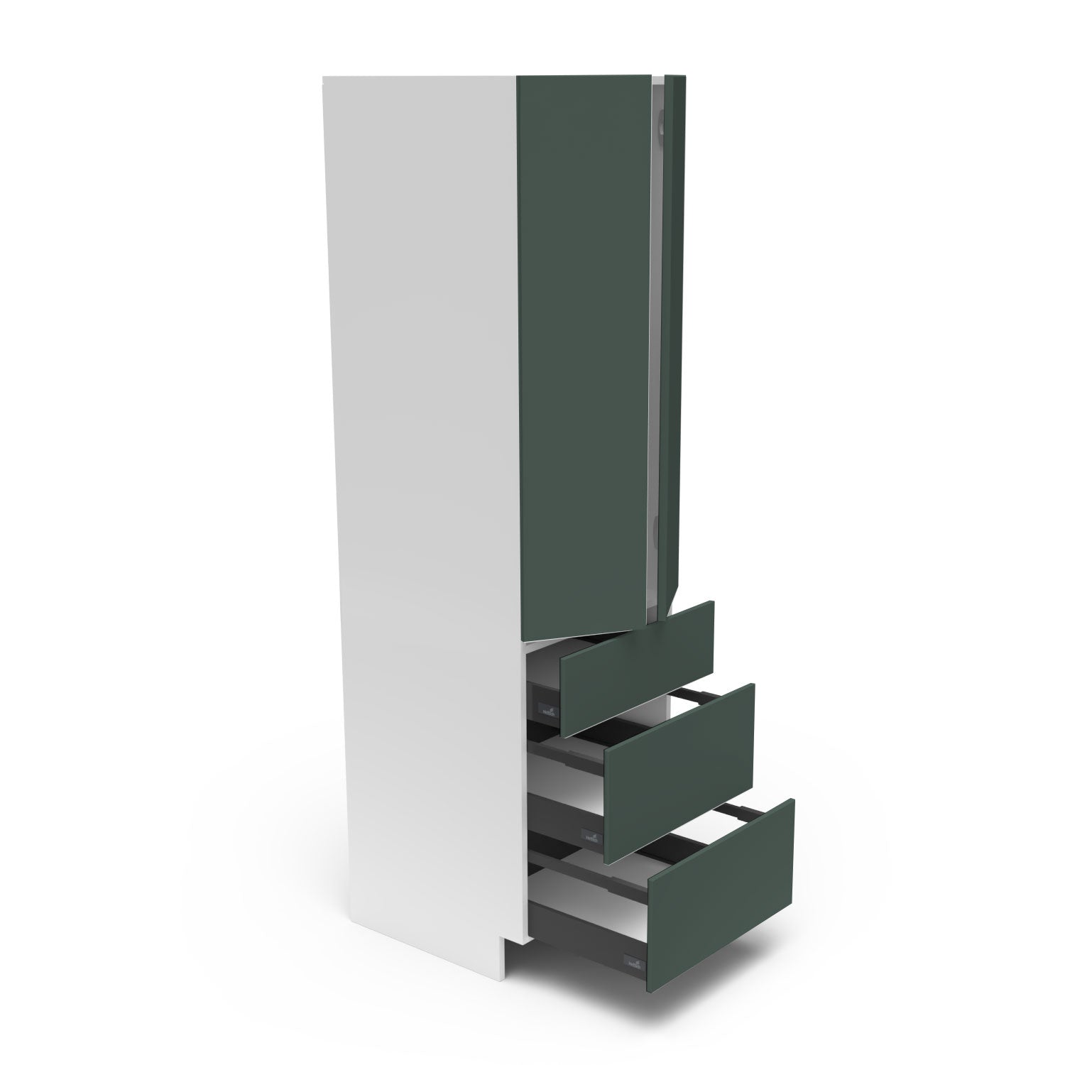 Meubles de cuisine pleine hauteur - porte / tiroir