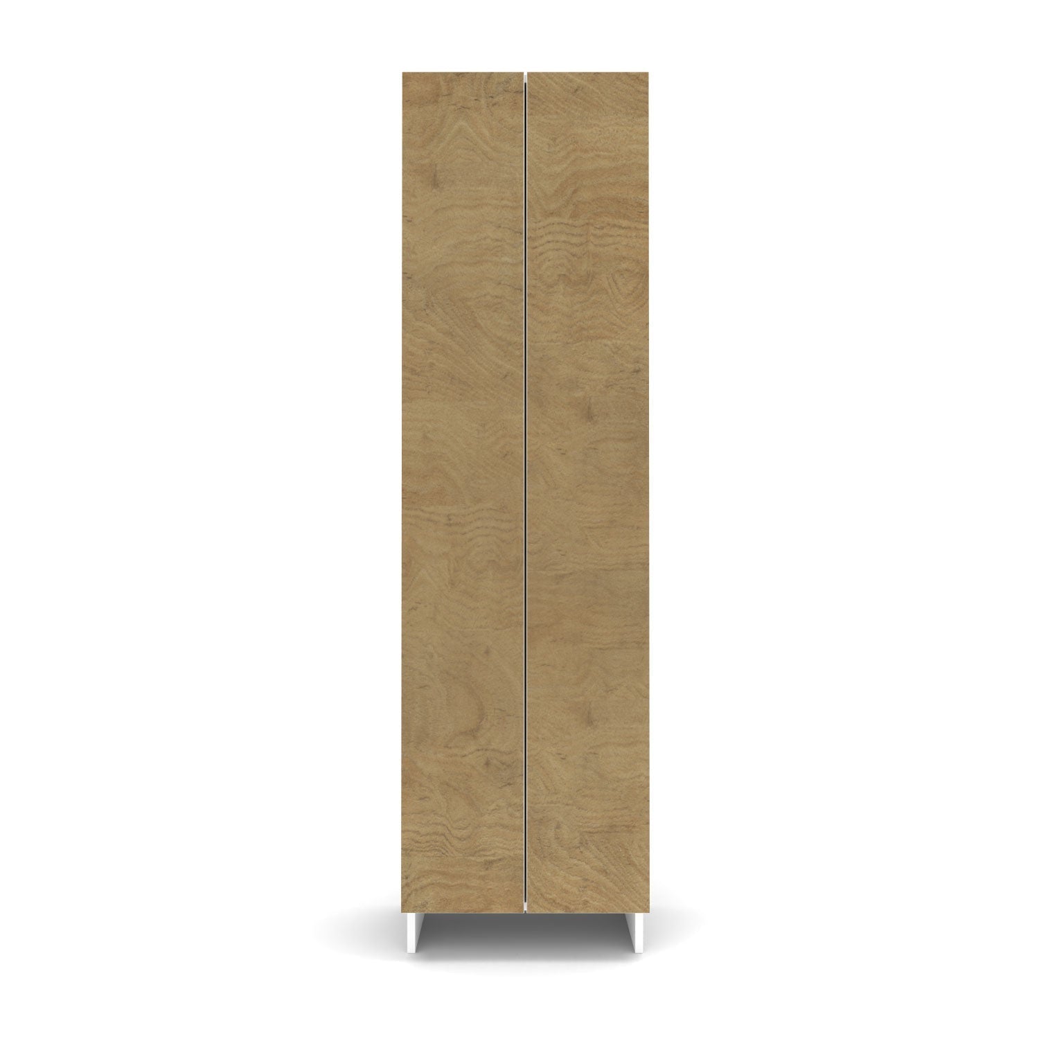 Meubles de cuisine pleine hauteur - porte fini bois