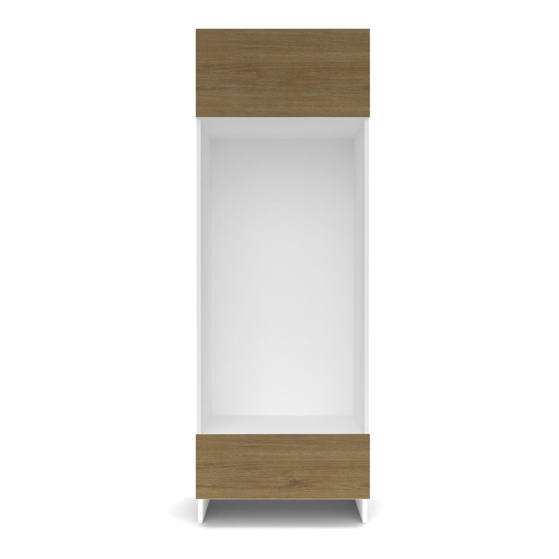 Meubles de cuisine pleine hauteur - four fini bois