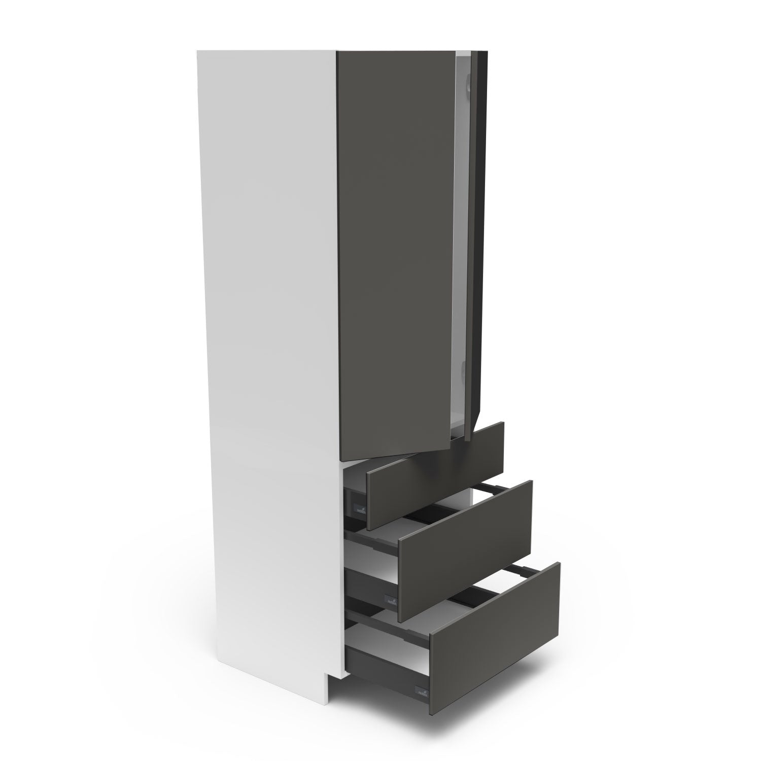 Meubles de cuisine pleine hauteur - porte / tiroir