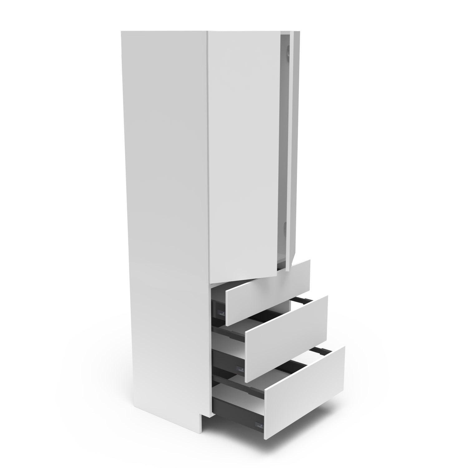 Meubles de cuisine pleine hauteur - porte / tiroir