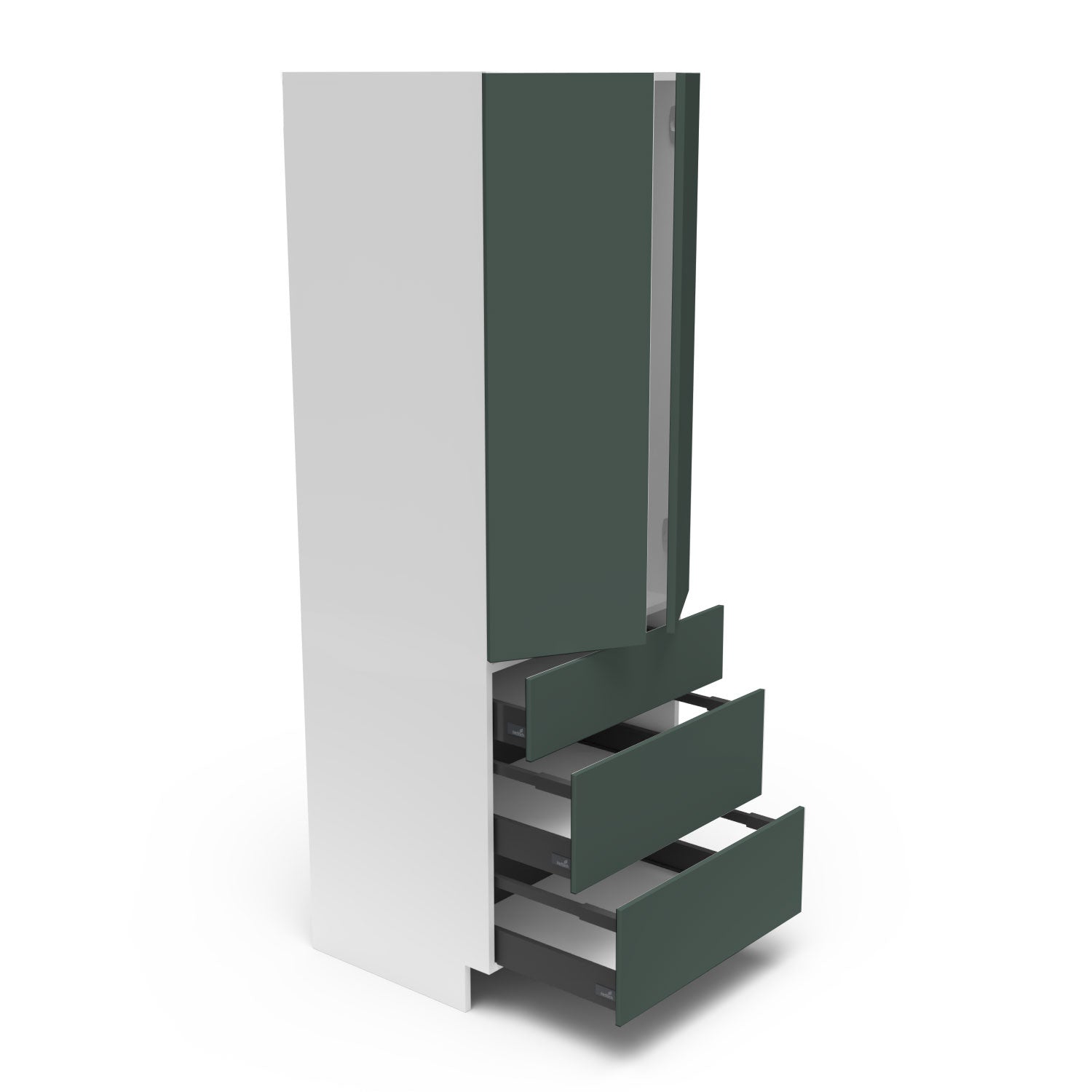 Meubles de cuisine pleine hauteur - porte / tiroir