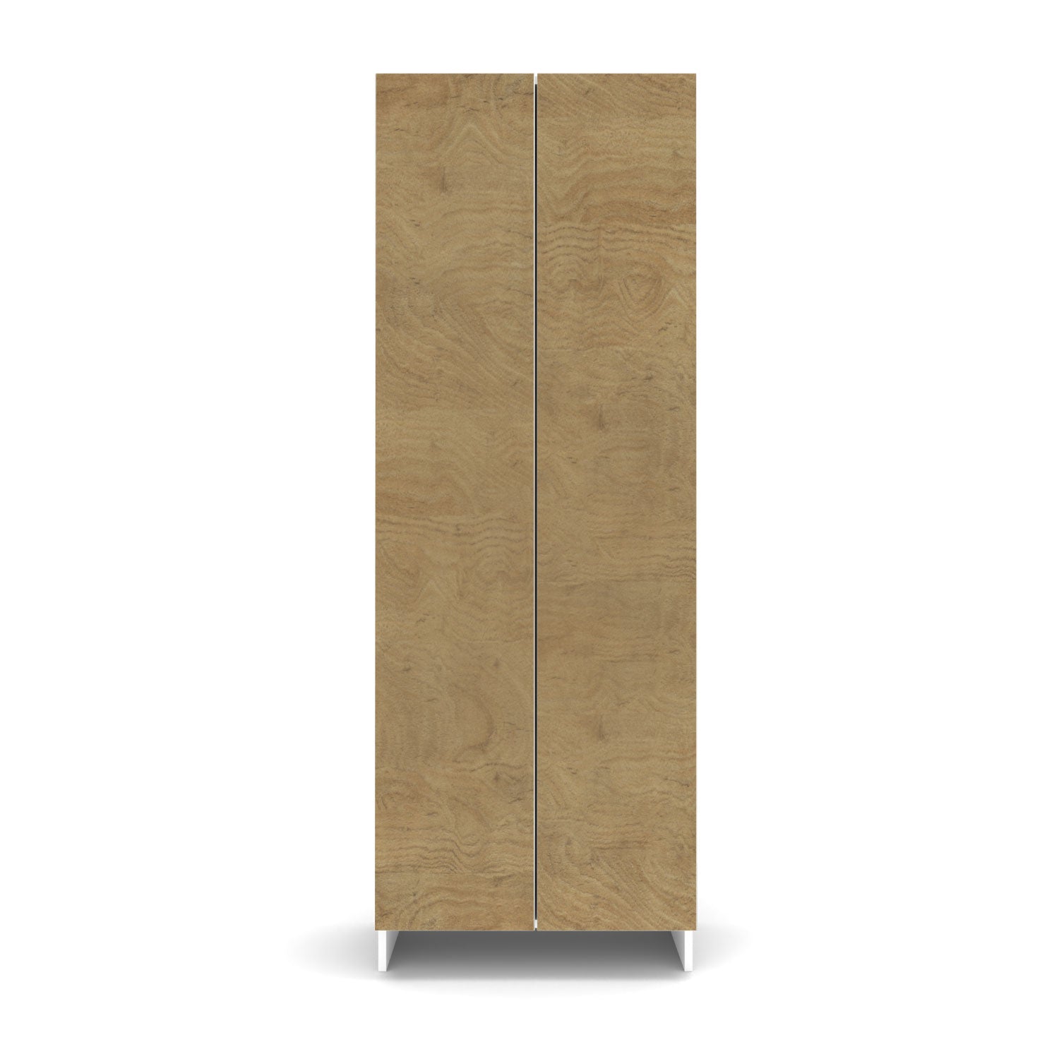 Meubles de cuisine pleine hauteur - porte fini bois