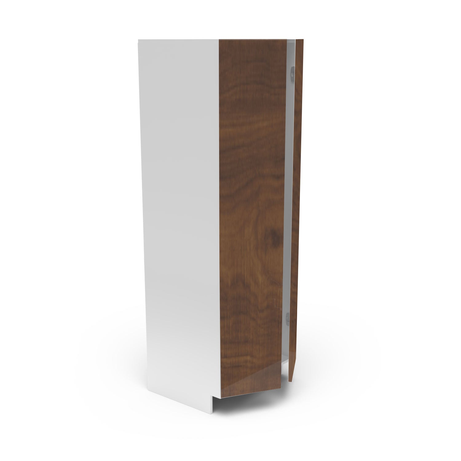 Meubles de cuisine pleine hauteur - porte fini bois