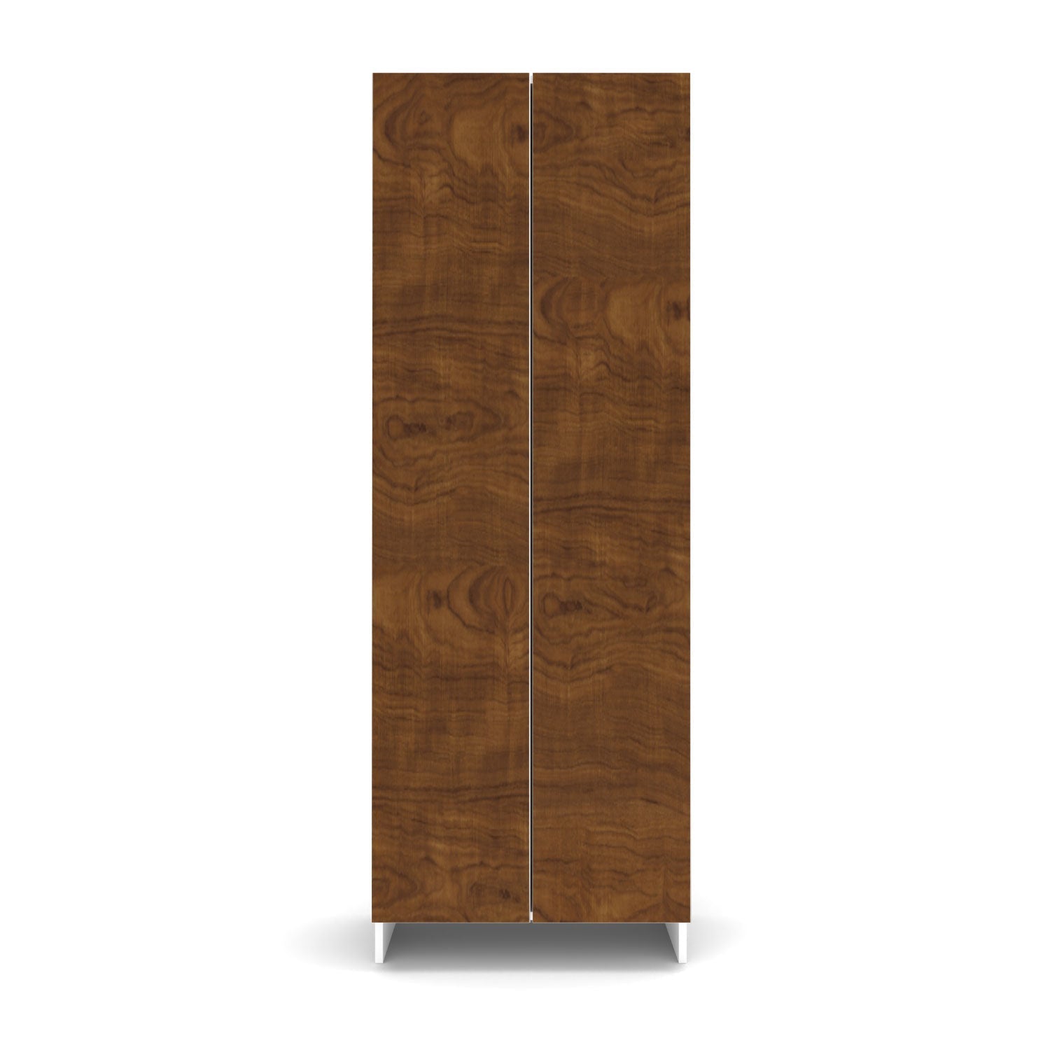 Meubles de cuisine pleine hauteur - porte fini bois