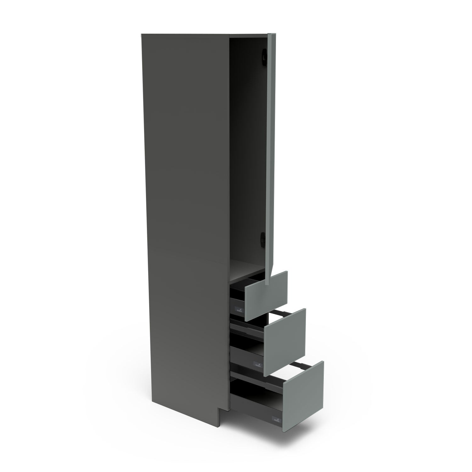 Meubles de cuisine pleine hauteur - porte / tiroir