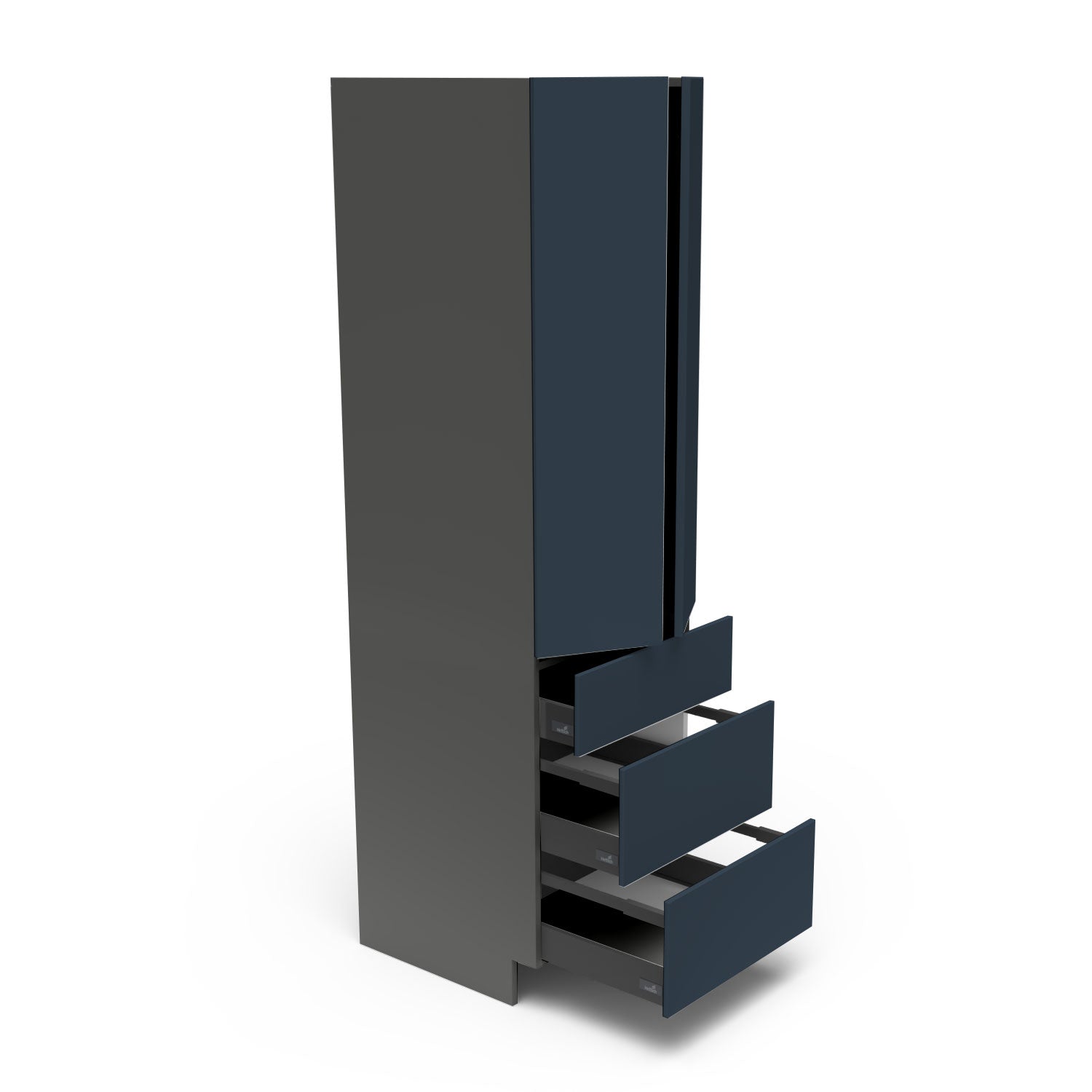 Meubles de cuisine pleine hauteur - porte / tiroir