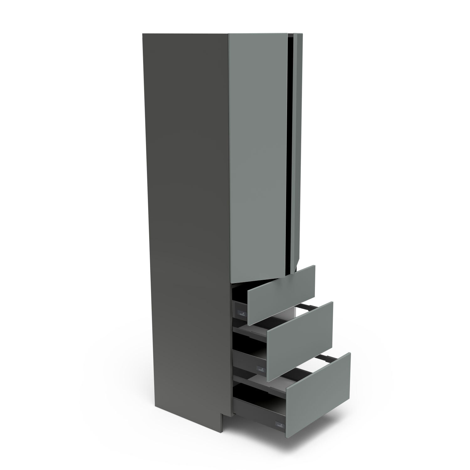 Meubles de cuisine pleine hauteur - porte / tiroir