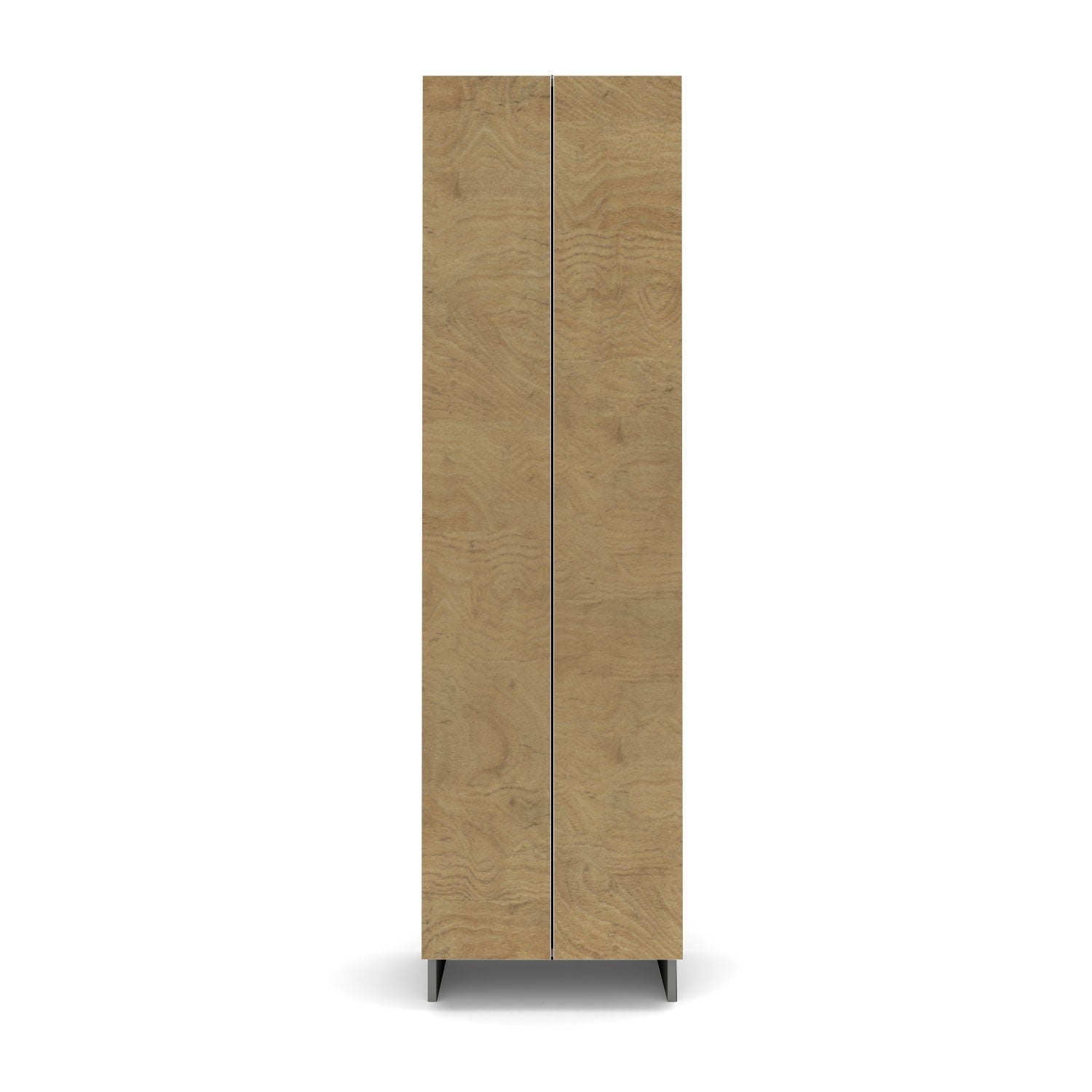 Meubles de cuisine pleine hauteur - porte fini bois