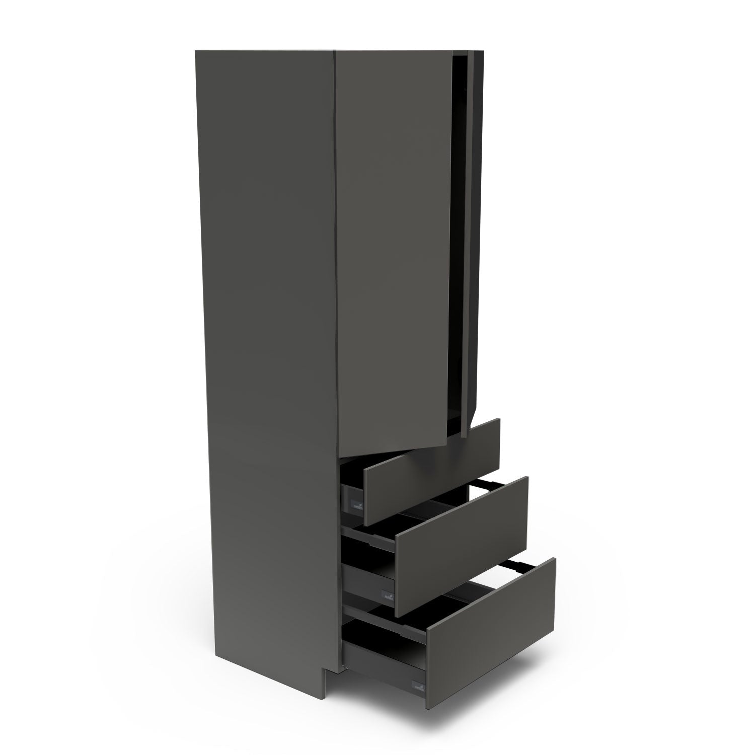 Meubles de cuisine pleine hauteur - porte / tiroir