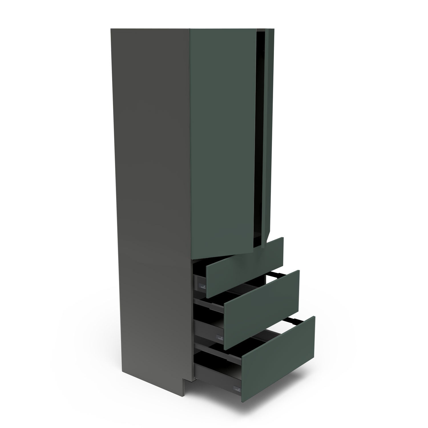 Meubles de cuisine pleine hauteur - porte / tiroir