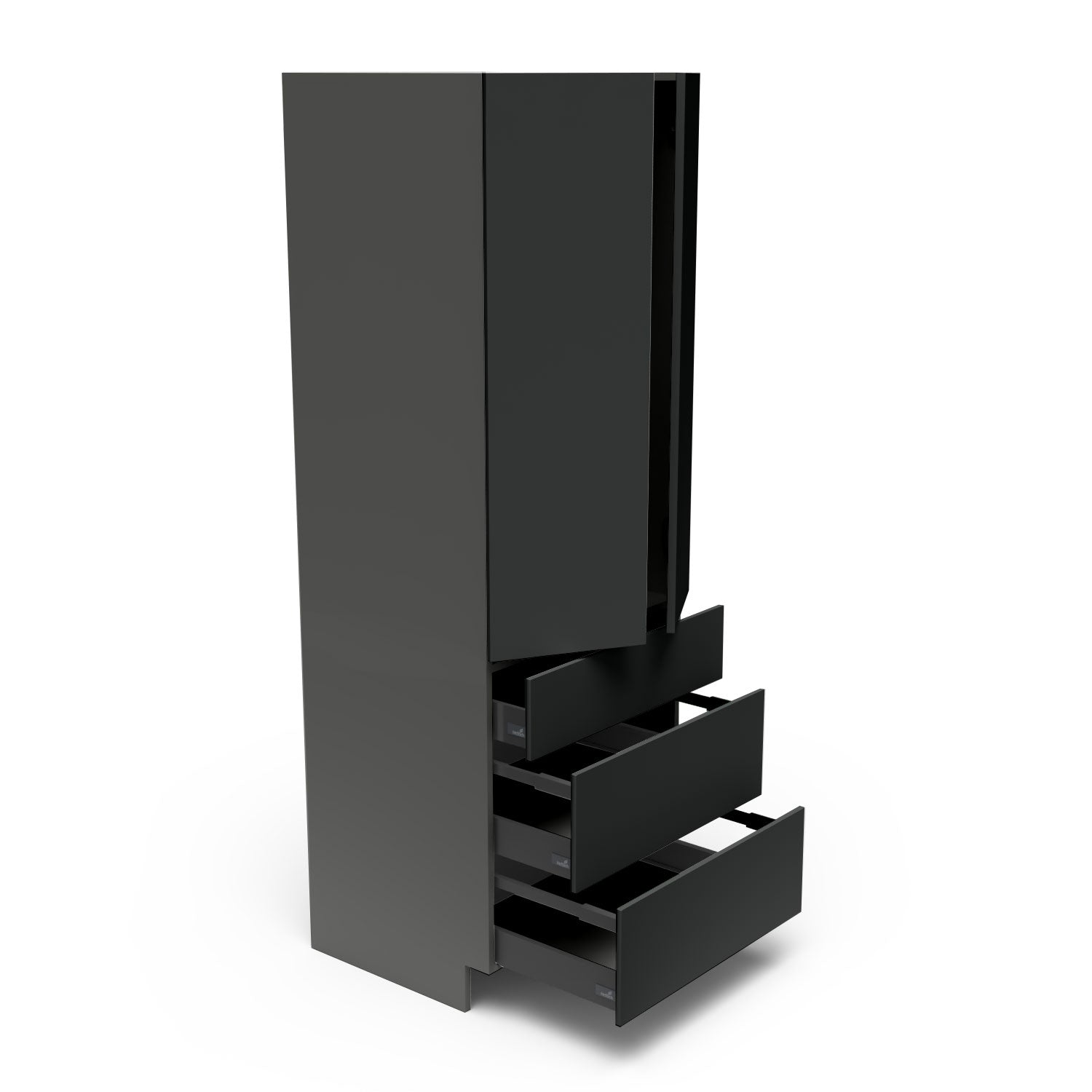 Meubles de cuisine pleine hauteur - porte / tiroir