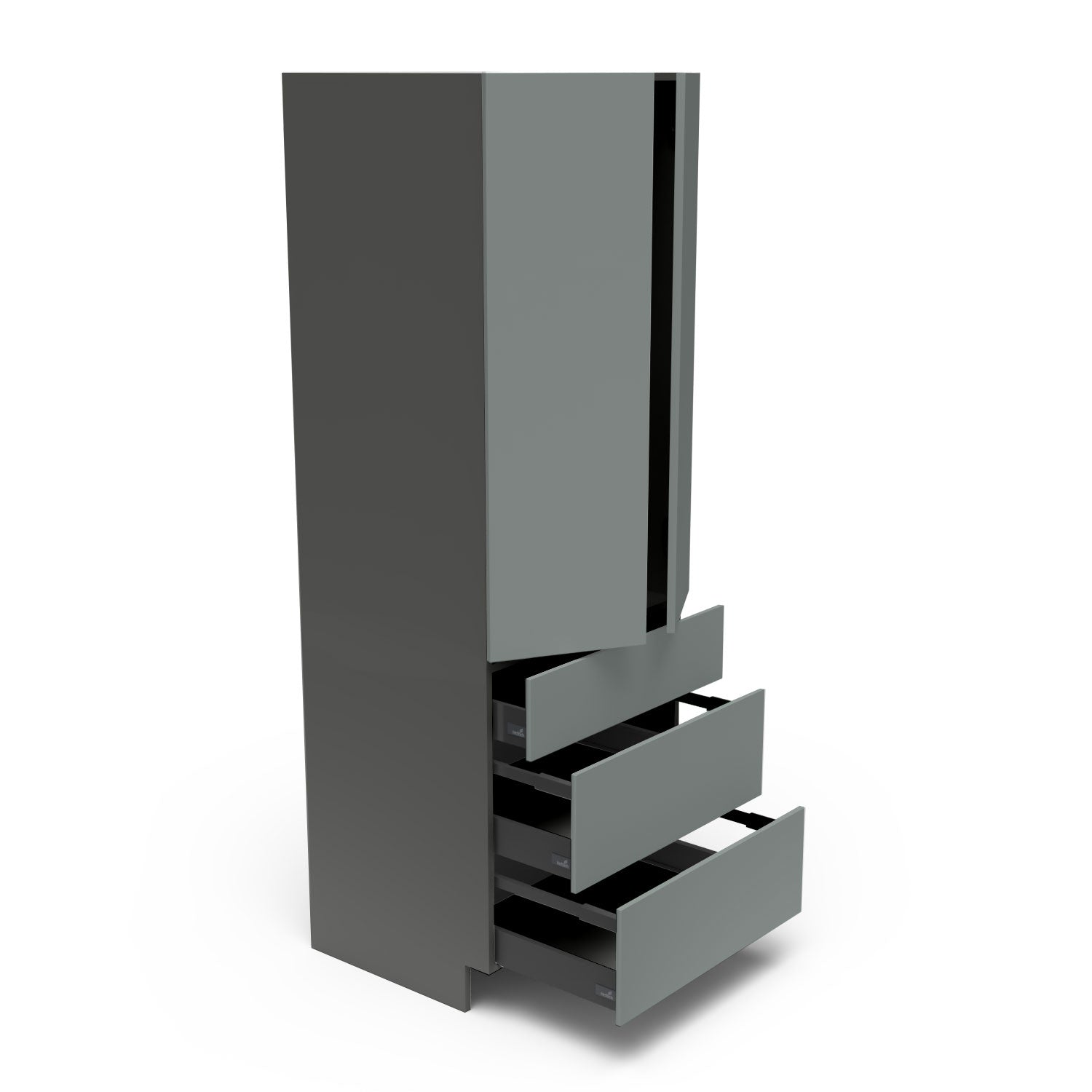 Meubles de cuisine pleine hauteur - porte / tiroir