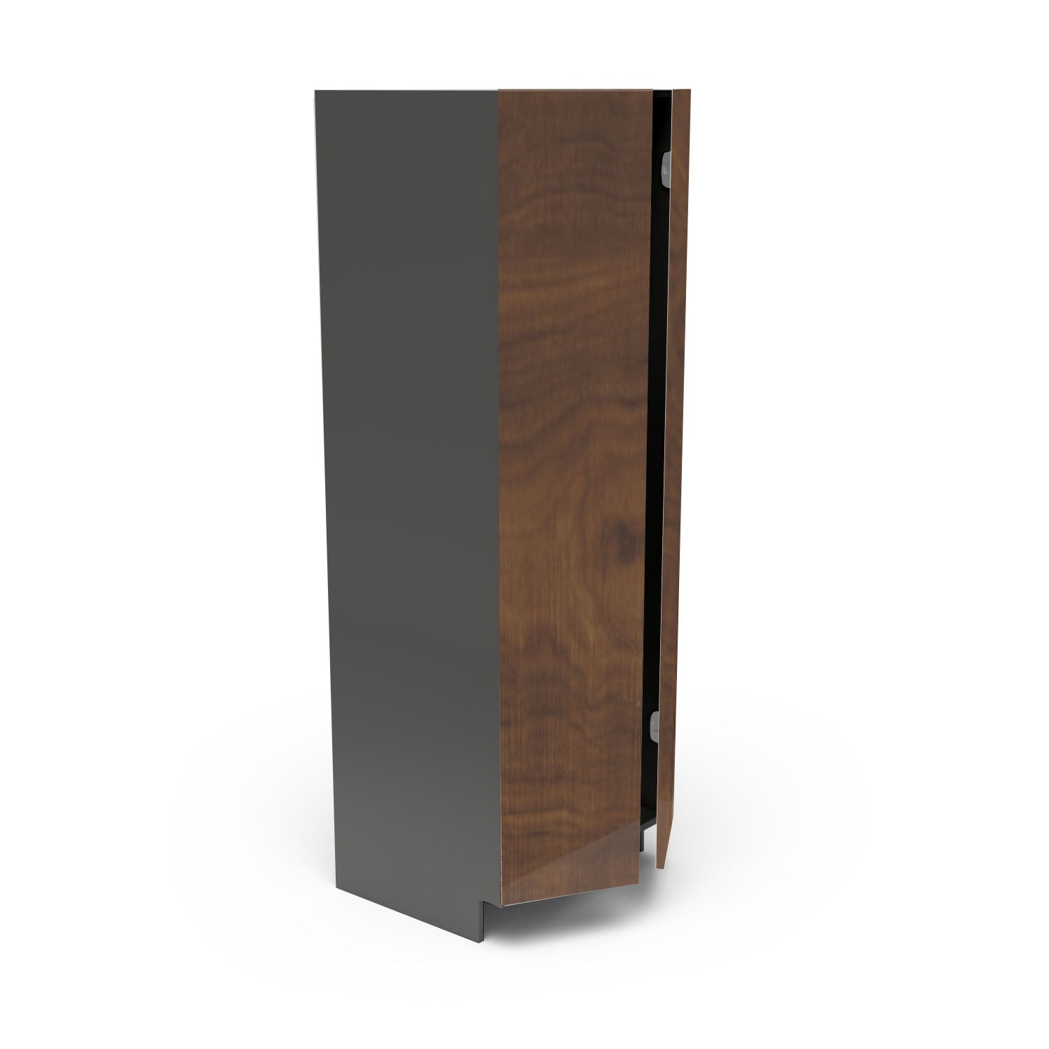 Meubles de cuisine pleine hauteur - porte fini bois