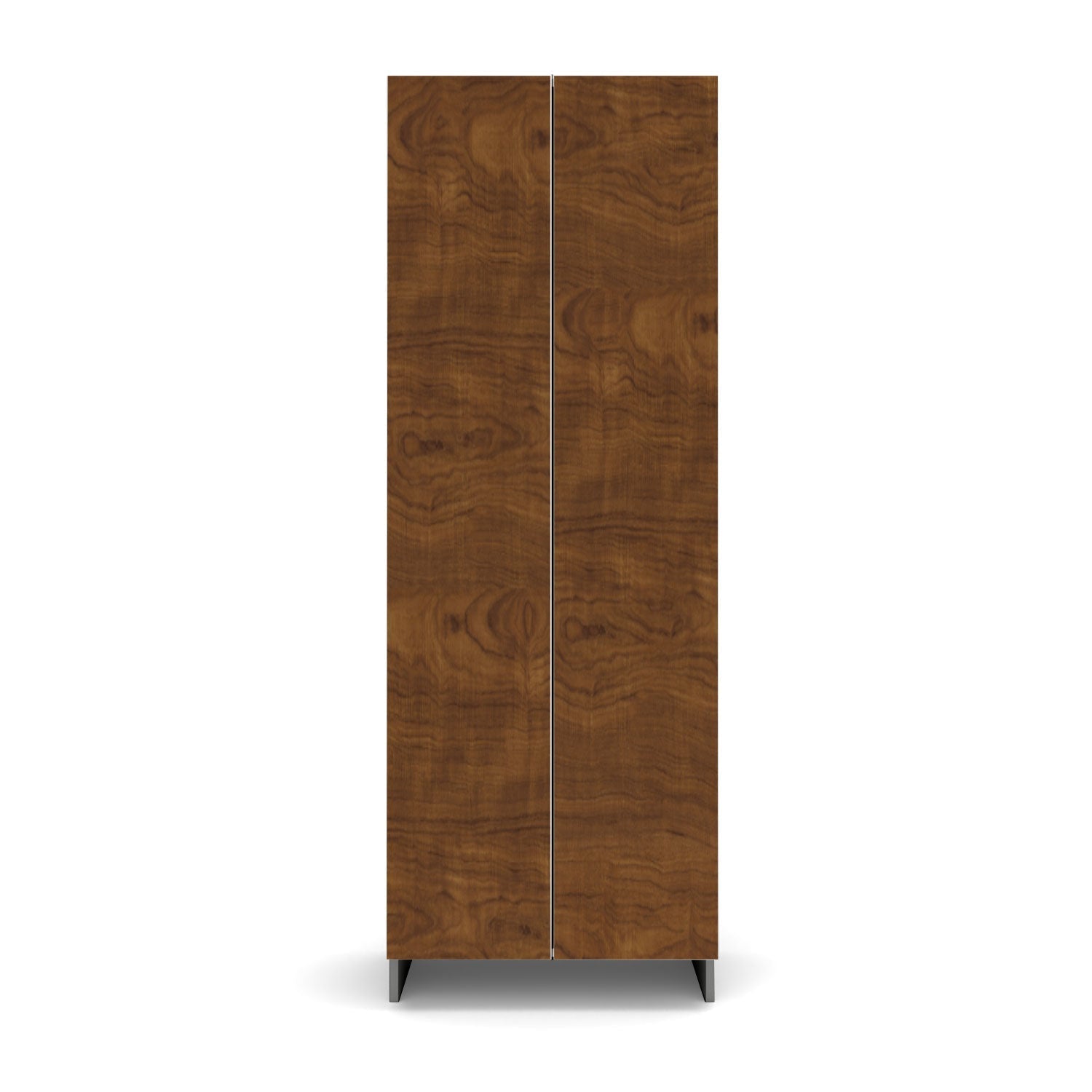 Meubles de cuisine pleine hauteur - porte fini bois