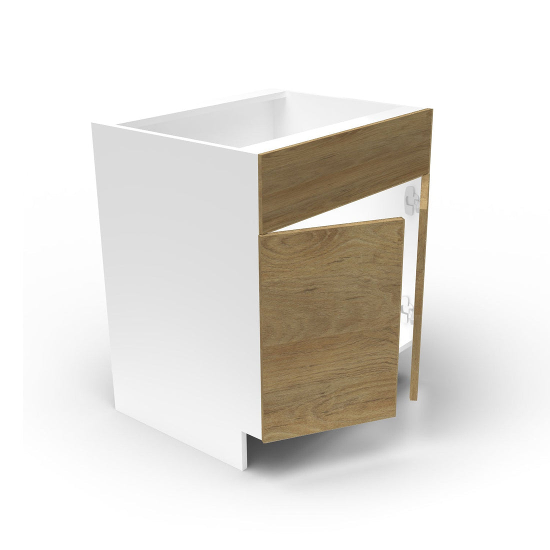 Meubles de cuisine bas - Évier fini bois