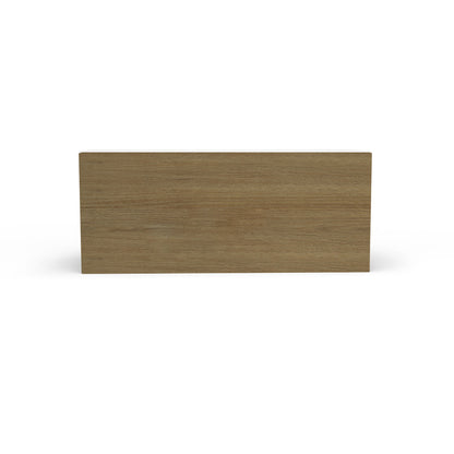 Meuble de cuisine haut - porte horizontale fini bois